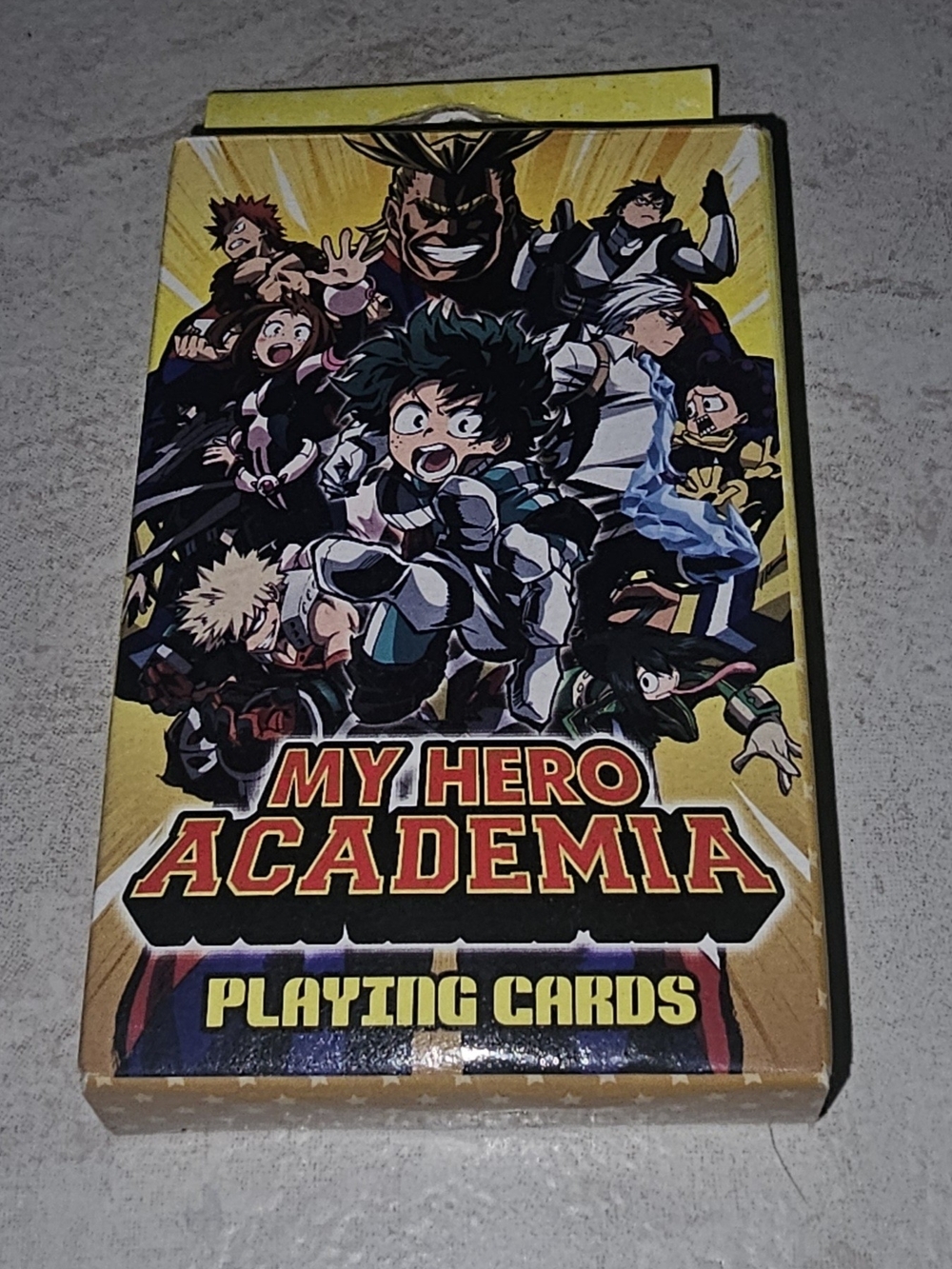 My Hero Acaddemia Playing Cards